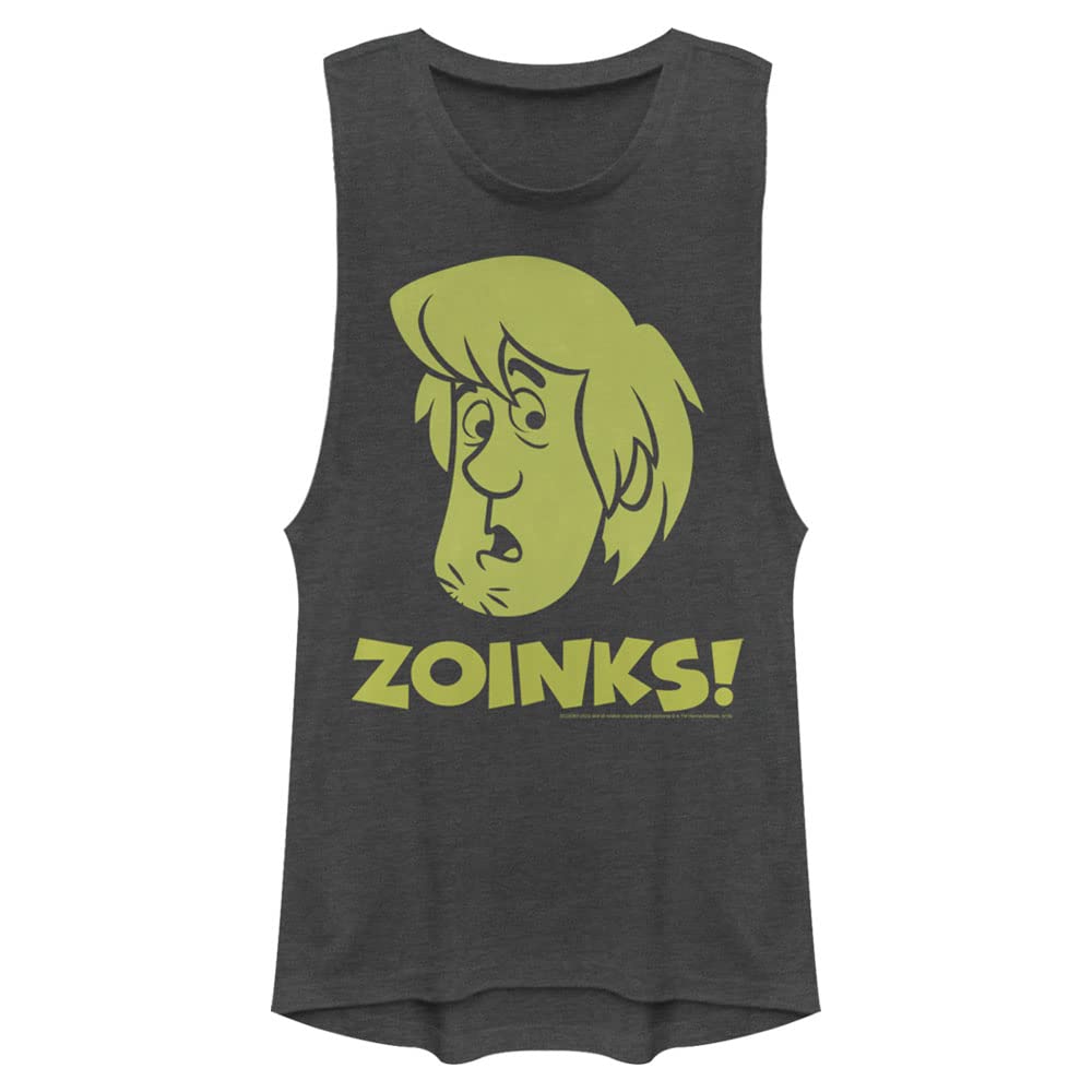 Scooby-Doo Zoinks Head Women's Muscle Tank