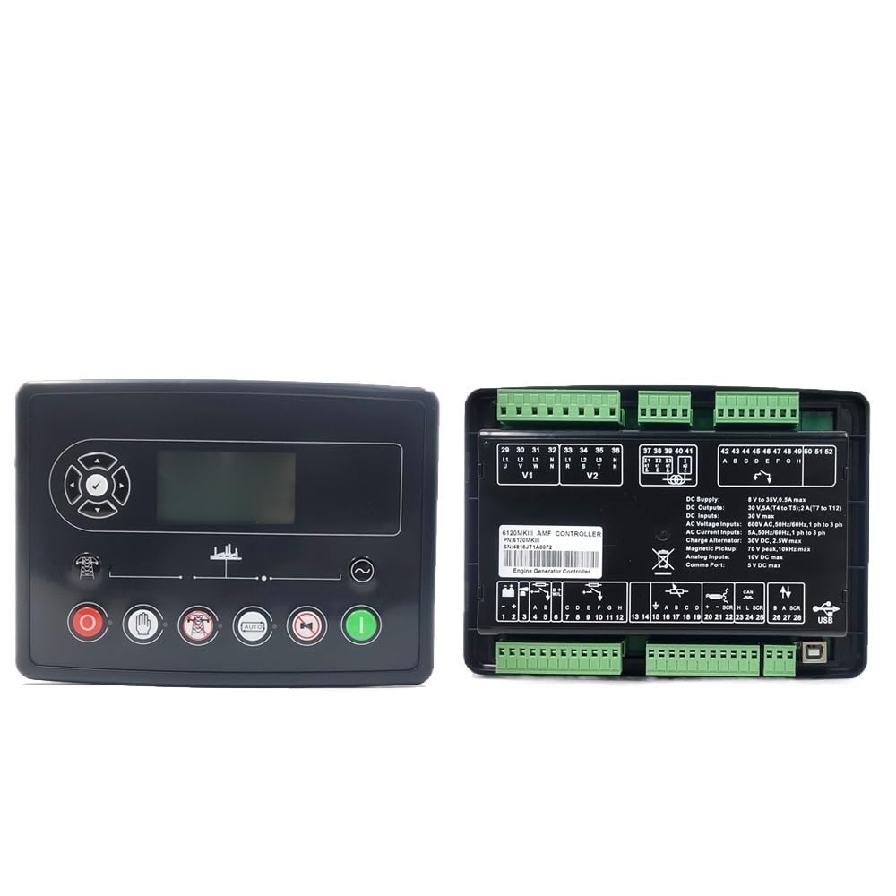 Bvdwuelgv Ds6120 Mkiii Copy Dse6120 Mkiii Amf Auto Stop Generator Controller Panel(Ds6120 Mkiii Copy)