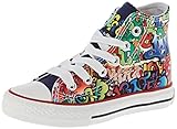pintar zapatillas deportivas Forro de cuero transpirable BEPPI Zapatillas Lona para Pintar, Include 4 Marcadores de Pintura, 28 EU