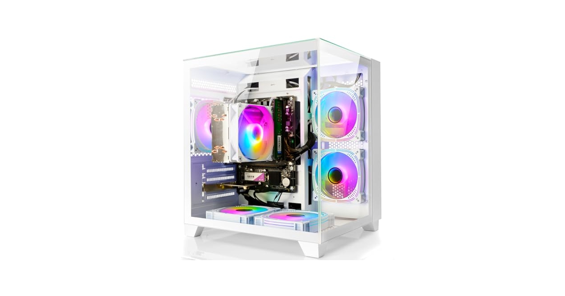 Amazon.com: LXZ Desktop PC Ryzen 7-5700G, 16G DDR4 RAM, 1TB