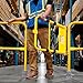 Global Industrial Universal Spring-Loaded Safety Swing Gate, 22