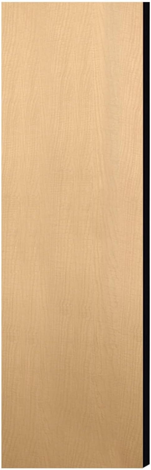 Salsbury Industries Double End Side Panel - for 5 Feet High - 18 Inch Deep Designer Wood Locker - Without Sloping Hood - Maple