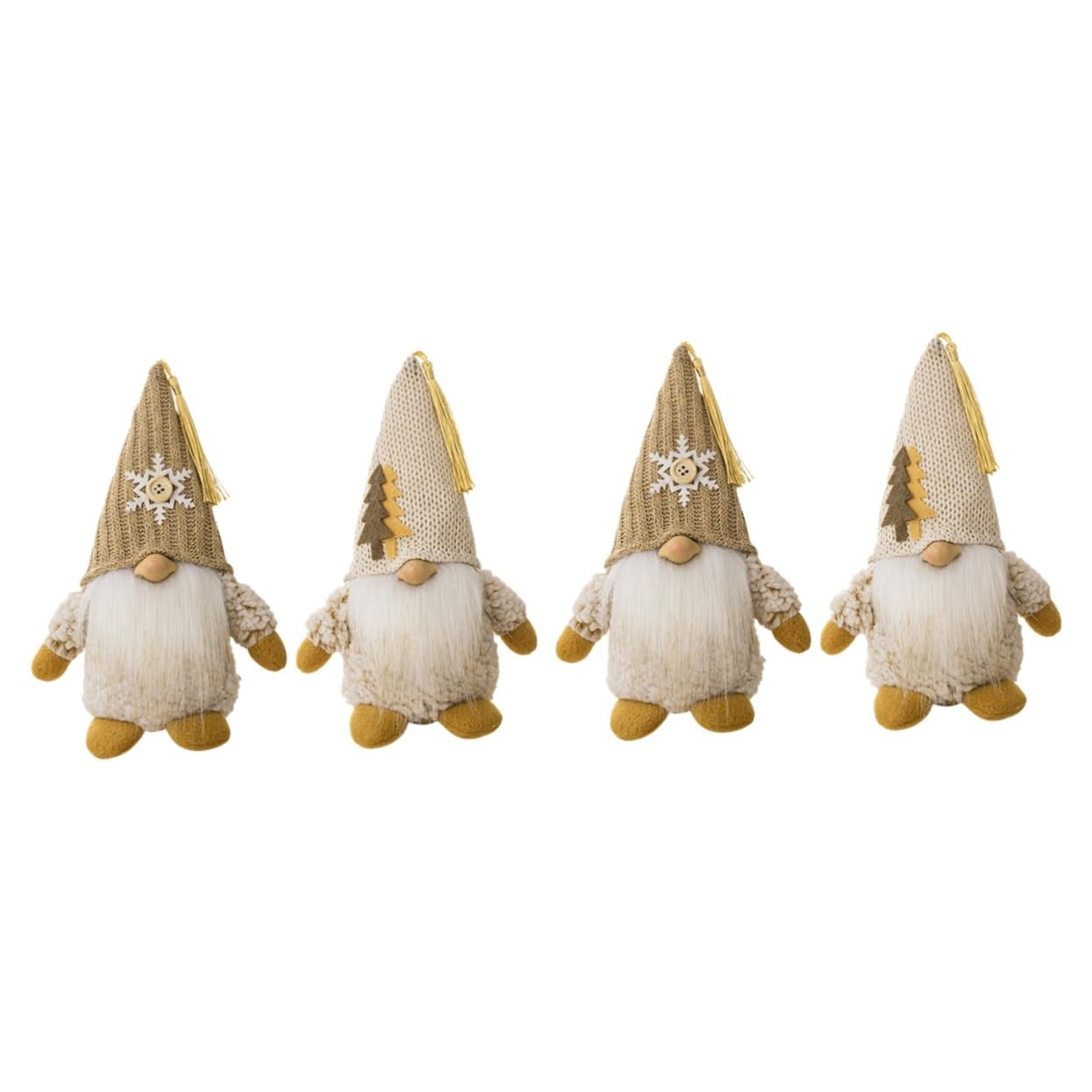 PRETYZOOM 4stücke Weihnachtsgnome Tischdekoration Niedliche GNOME Für Festliche Raumdekoration Für Zuhause Büro Oder Feiern Bringt Wärme Und Ihre Weihnachtszeit