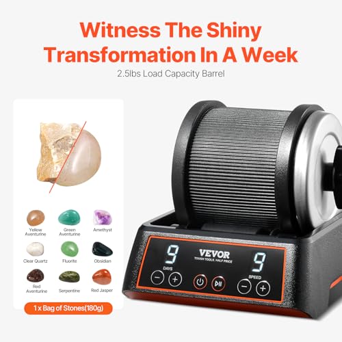 VEVOR Rock Tumbler Kit - Afbeelding 5