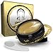 KOREAN günstig Kaufen-Korean skincare by Saborando | Gold Augenpads gegen Augenringe & Falten, Gesichtspflege Kollagen & Hyaluron,Anti Aging gegen tränensäcke Augenpflege 24k Gold Gel Eye Pads 60x Beauty Masken vitamin e