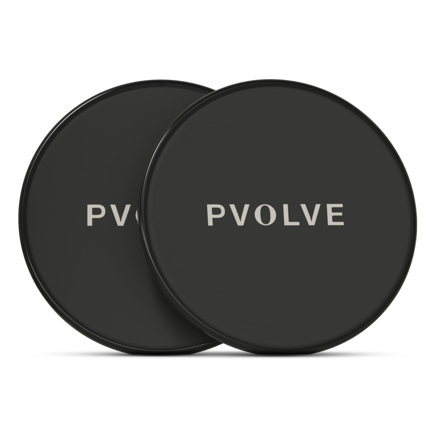 PVOLVEGliding Discs for Home Workouts Exercise and Fitness Equipment to Use on Carpet Wood and Floor to Sculpt Your Core - Strengthen Legs While Lifting and Tightening The Butt