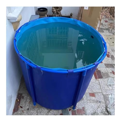 Piscine hors sol cadre rond et bassin de rétention en toile PVC