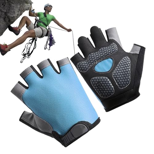 Guantes De Entrenamiento Mujeres - Cómodos Guantes De Gimnasio Hombres | Guantes De Ciclismo De Mitqueta De Fitness Transpirable, Guantes De Elevación De Mujeres, Guantes De Entrenamiento Acolchado, E