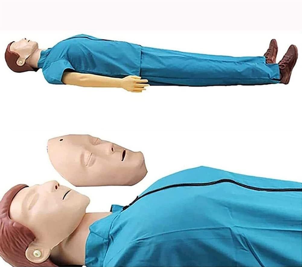 Ganzkörper-CPR-Trainingspuppe, CPR-Trainingspuppe für Erwachsene, für medizinisches Trainingsmaterial