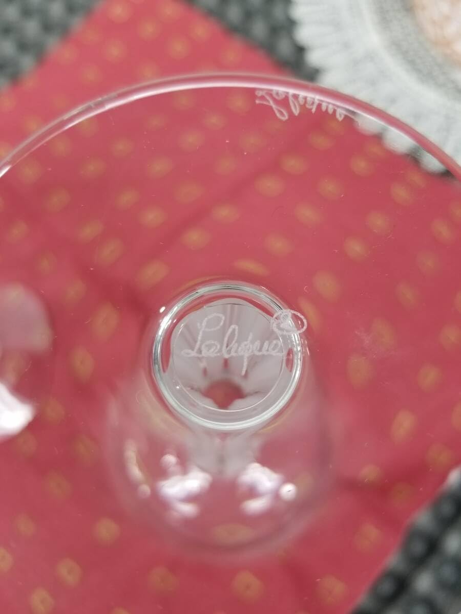 Amazon | ラリック LALIQUE ペア ワイングラス 保管品 5848 08 Amazon | ラリック LALIQUE ペア ワイングラス 保管品 5848 08