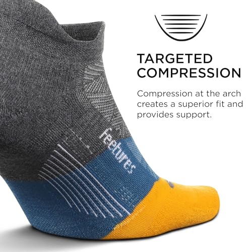 Image of Feetures Elite Ultra Light No Show Tab Sock Wave