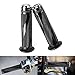 Puño Moto Universal, Empuñadura de Manillar de Motocicleta para Manillar de 7/8" 22mm, Agarraderas para Moto Aluminio CNC Antideslizantes Motocicletas Perillas Motocross para Moto Bici (2)