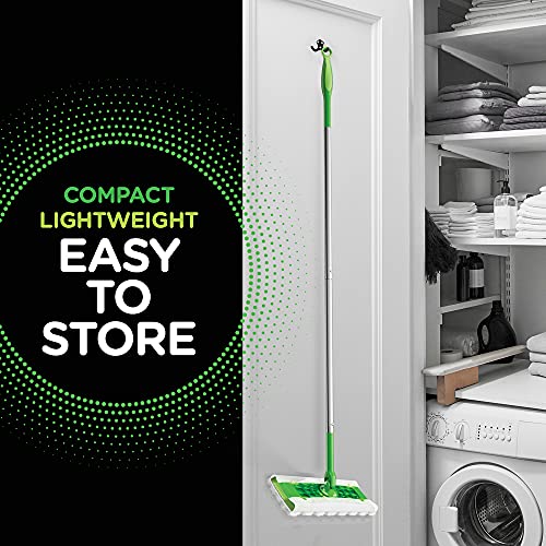 Swiffer Sweeper Heavy Duty Cleaning Kit: 2-In-1 Dry And Wet Multi Surface Floor Cleaner, Includes 1 Mop + 40 Heavy Duty Pads + 14 Dry Cloths + 5 Wet Cloths #TOP4