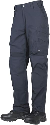 Tru-Spec Pantalones Pro Flex Serie 24-7 para hombre, poliéster algodón Rip-Stop