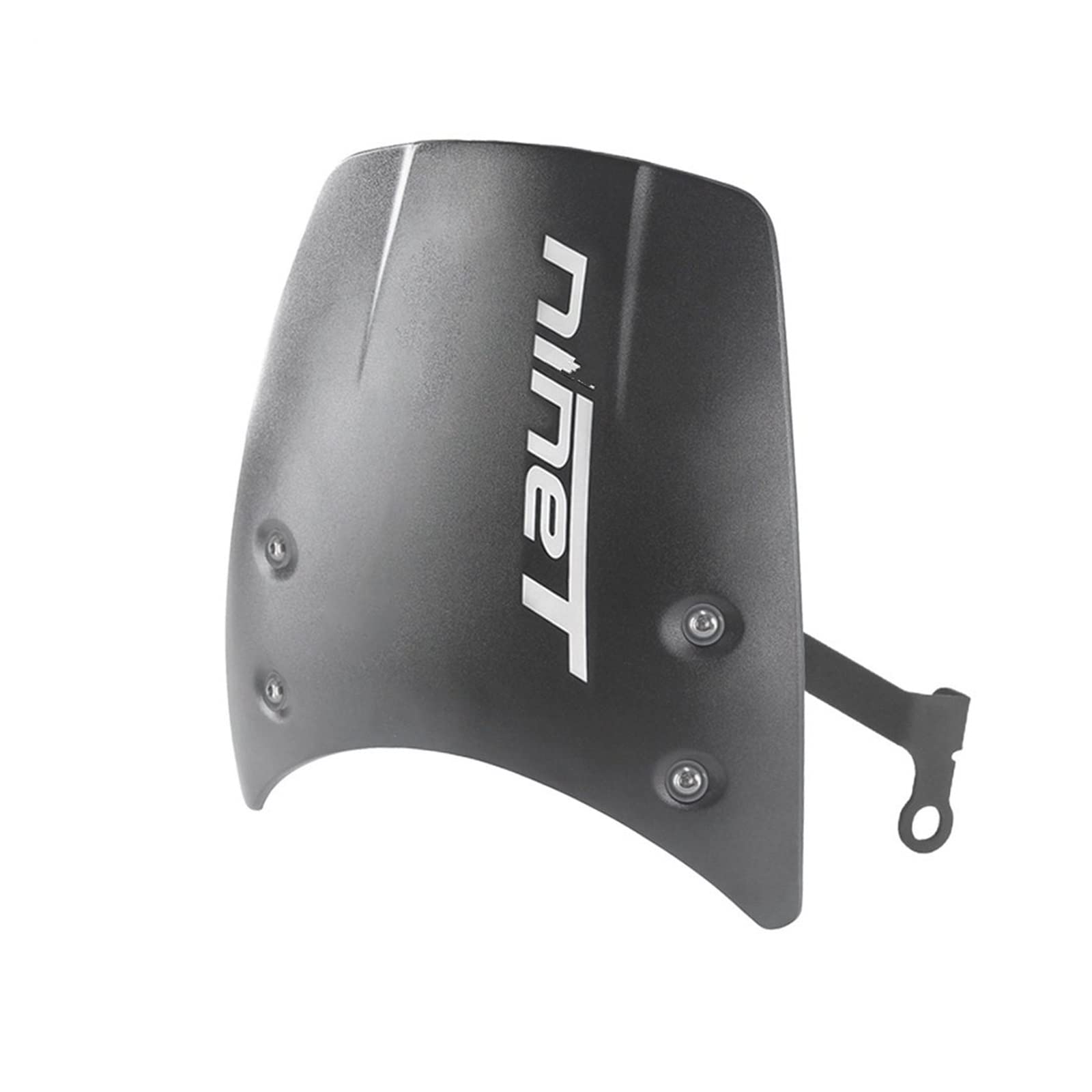 Parabrezza Moto Moto Cupolino Parabrezza Deflettore del Vento per B&MW R Nove T RNINET per Racer Puro Urbano Scrambler 2014-2022 (Colore : Argento)