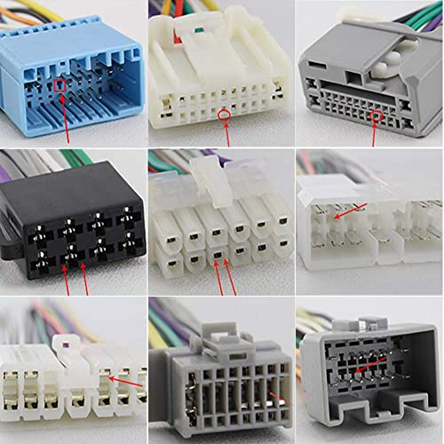 Vignee 60Pcs Terminal Removal Tool Kit,Pins Terminals Puller Repair Removal Tools For Car Pin Extractor Electrical Wiring Crimp Connectors,Key Extractor Connector Depinning Tool Set #TOP2