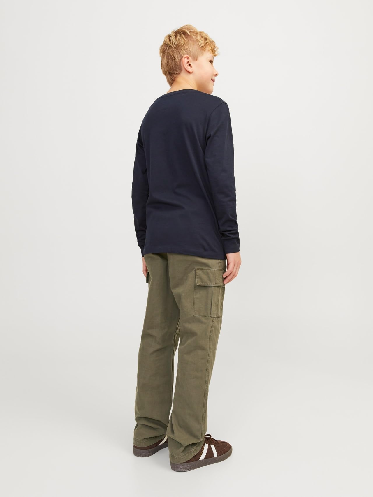 JACK & JONES Jpstkane Jjbarkley Cargo Pant Noos Jnr - bojówki Chłopcy