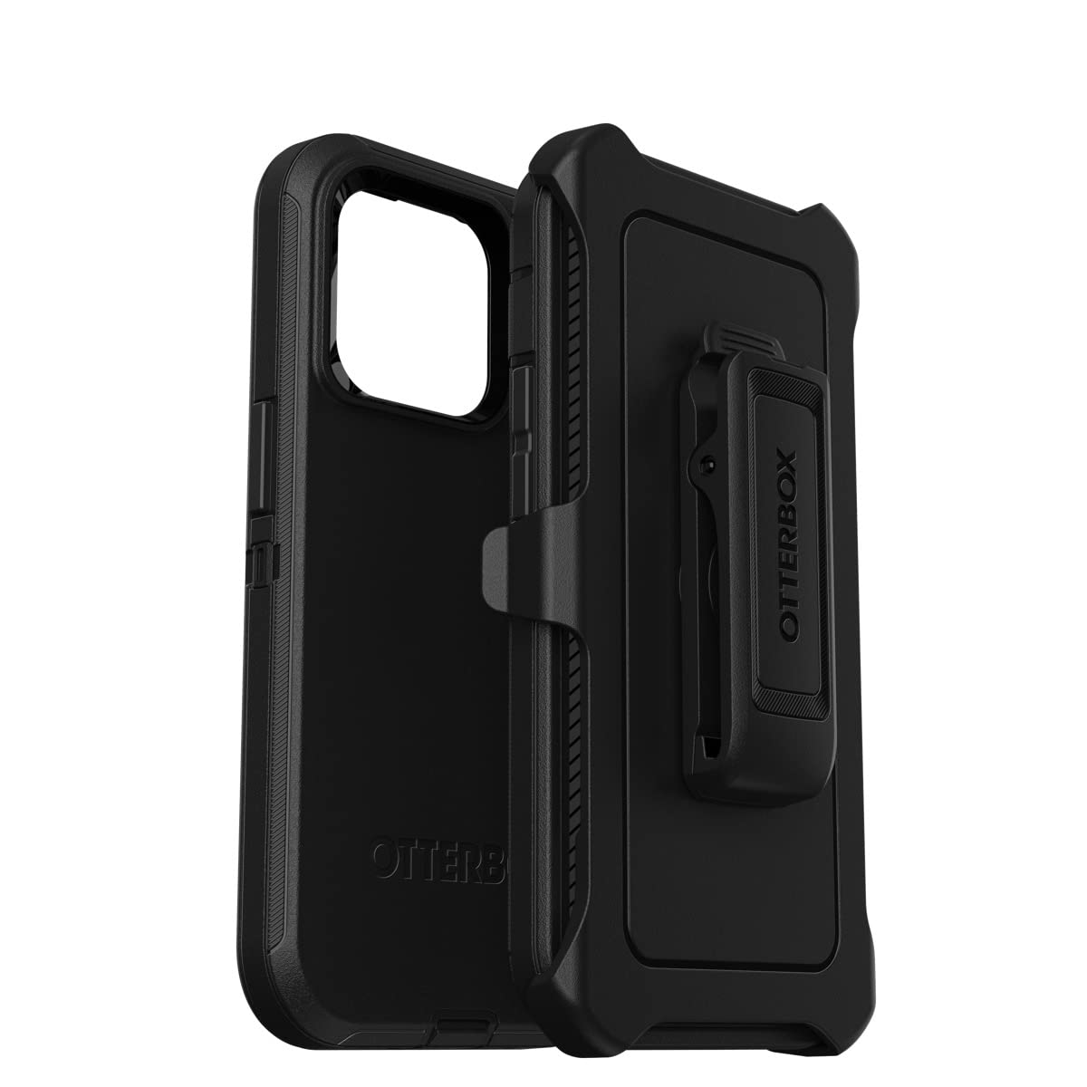 Photo 1 of OtterBox Defender iPhone 14 Pro Case, Black, US Military MIL Standard Black iPhone 14 Pro