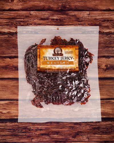 Mahogany Smoked Meats: Western Turkey Jerky - 16Oz #TOP3