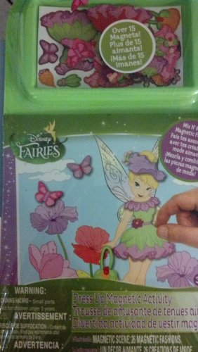 TINKERBELL Disney Fairies Dress up Magnetic Activity