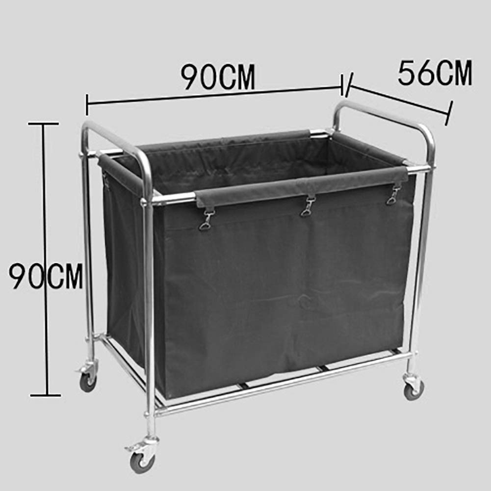 Chariots de Rangement pour Voiture de Service véhicule Utilitaire Chariot Portable Multifonction pour la Maison Le Commerce Le tri du Linge Le Panier à,