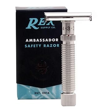Amazon.com: Rex Supply Co. Ambassador ADJUSTABLE Stainless Steel Safety ...