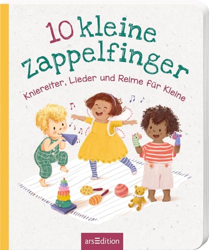 10 kleine Zappelfinger – Kniereiter, Lieder und Reime für Kleine: Spielerische Sprachförderung für Babys