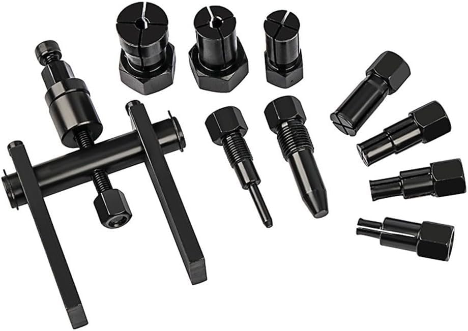 Xian - Juego de 10 extractores de rodamientos ciegos, kit de extractor de rodamientos interiores de motocicleta, extractor de rodamientos de motocicleta con caja
