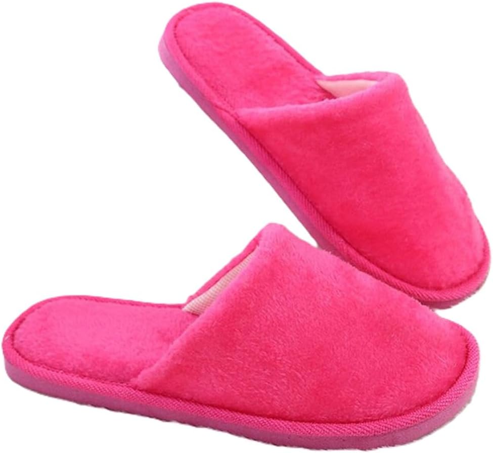 Slippers For Women Men Winter Sandals Casual Flats Home Footwear Man Girls Sliders Flip Flops Chappals Ladies Clogs Sleeper Slides Stylish Ortho Soft (Color : Rose Pink, Size : 5-6 UK)