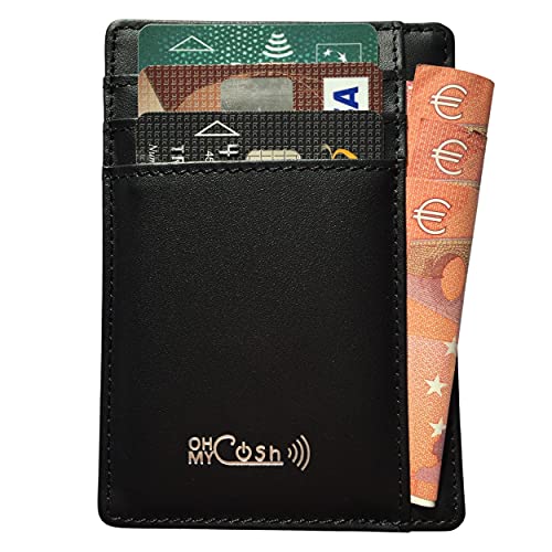 Porte carte bancaire en cuir véritable, une idée cadeau homme idéale