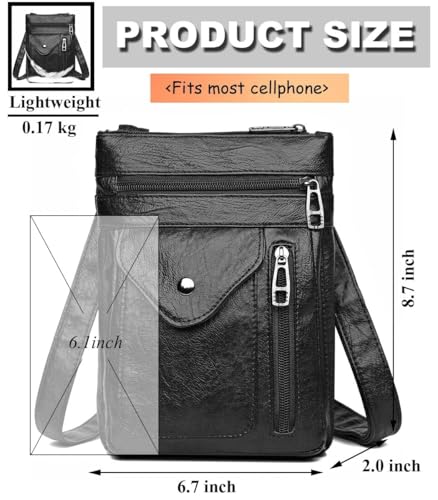 Women's Messenger Bag Texture Shoulder Bag Travel Walking Daily Matching Bag3