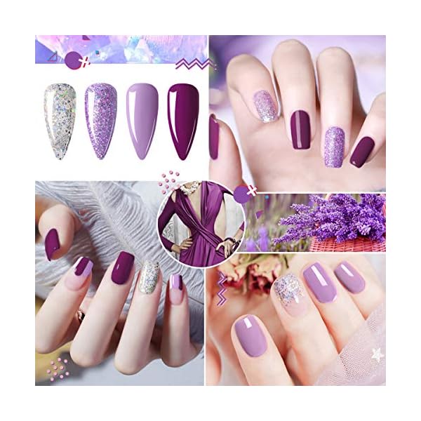 Skymore 23 Stück UV Farbgel Set, UV Nagellack UV Gel Nagelgel Set, UV Farben Nail Gel Polish für Nagel-Design, Nagel… – Bild 5
