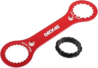 iplusmile Klucz rowerowy Klucz blokujący Pierścienie montażowe Profesjonalny Podwójny Głowica Klucz rowerowy Materiały rowerowe do sklepu domowego