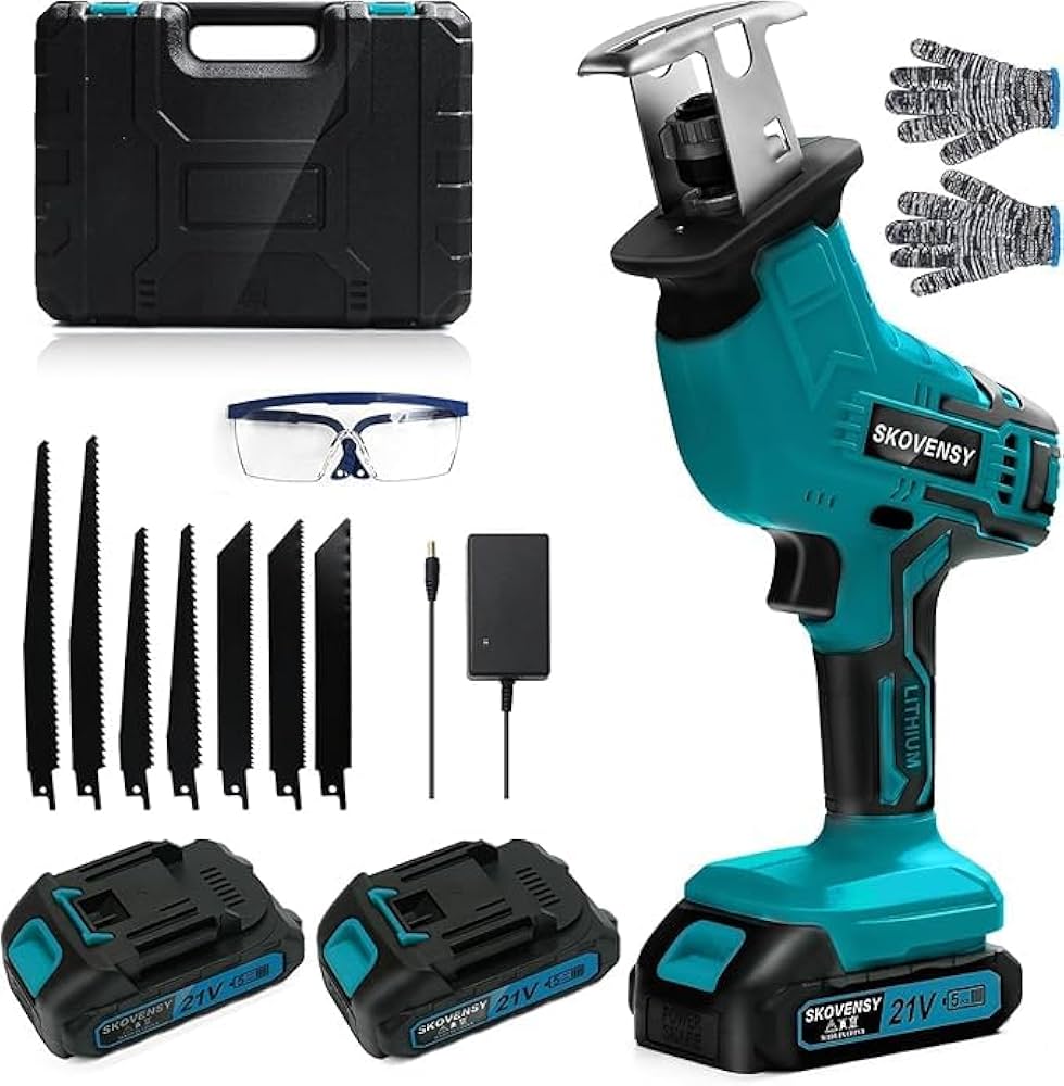 電動ノコギリ 18V充電式レシプロソー 2個バッテリー2.0Ah 無段変速 Amazon | 電動ノコギリ レシプロソー 2個バッテリ ノコギリ