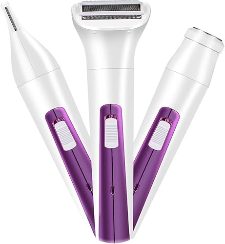 Afeitadora eléctrica para mujer, la mejor maquinilla de afeitar eléctrica para mujeres, piernas de bikini, axilas, pelos públicos, recortadora