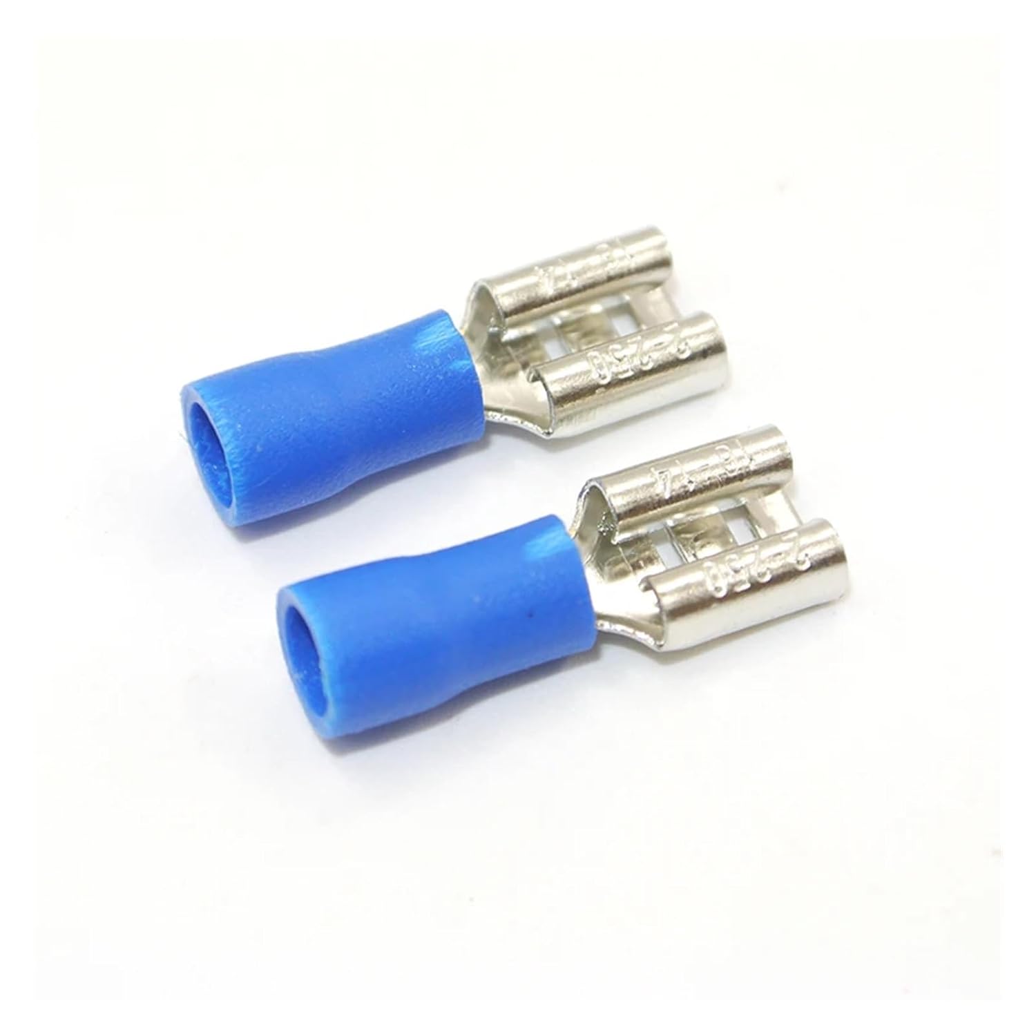 1000 pcs FDD2-250 16-14 AWG 6.3mm Blue Female Insulated Electrical Spade Connector Terminals Wire Crimp VUQLDHAYZ