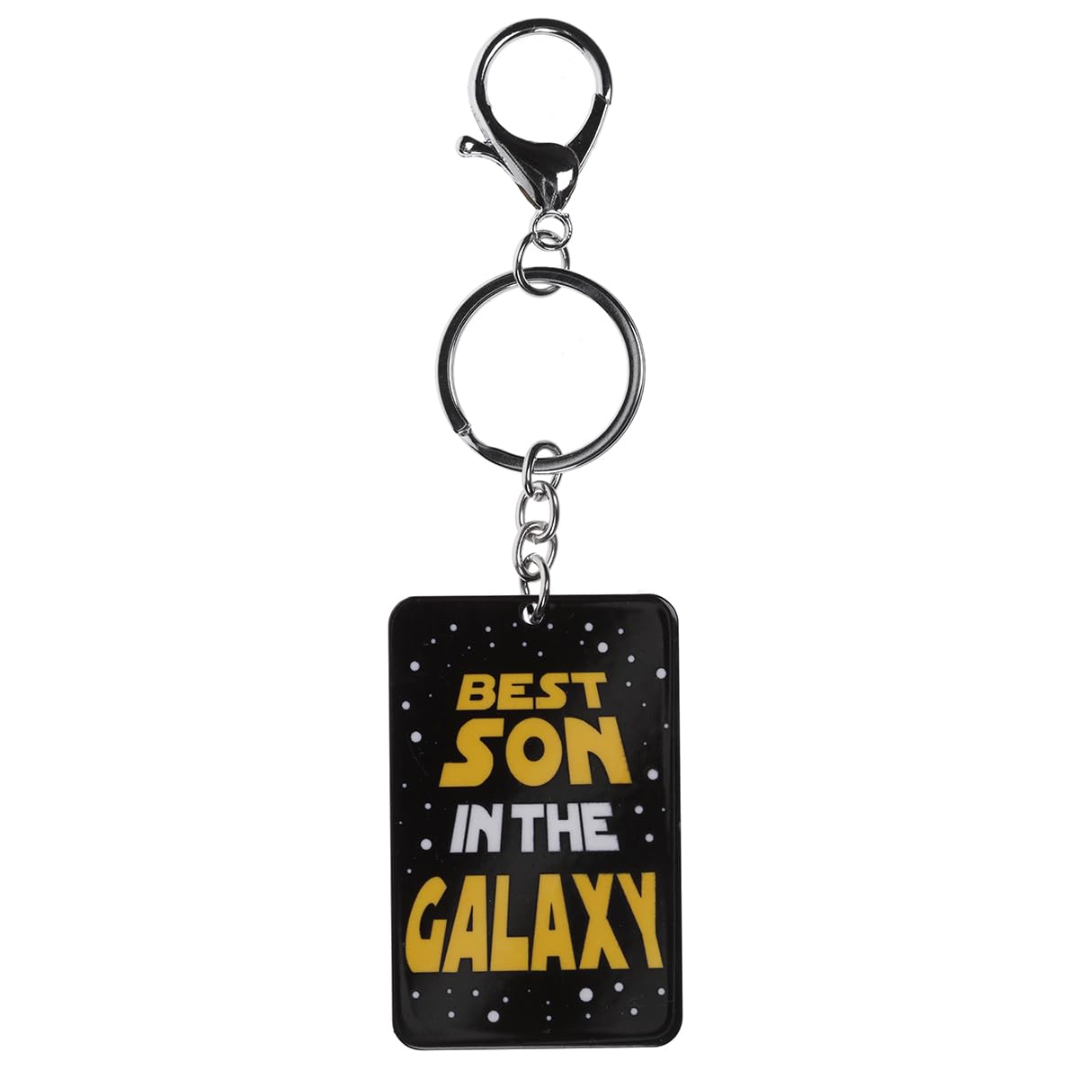 Stands Out, Supplying Outstanding Gifts Best Son In The Galaxy Keyring Novelty Bag Tag Charm