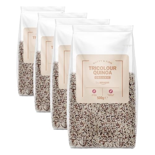 by Amazon Quinoa tricolore biologique, 500g (Lot de 4)