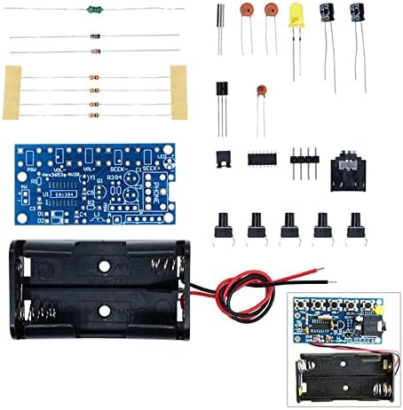 Demonte HEX3653 Stereo FM Radyo Alıcı Modül Elektronik Eğitim Kiti DC 1.8V-3.6V Kablosuz Dijital 76-108MHZ - Görsel 1