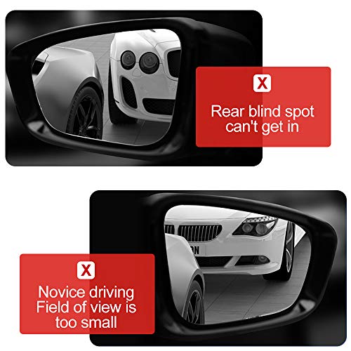 3 in 1 Punto Cieco Specchio Auto,Universale