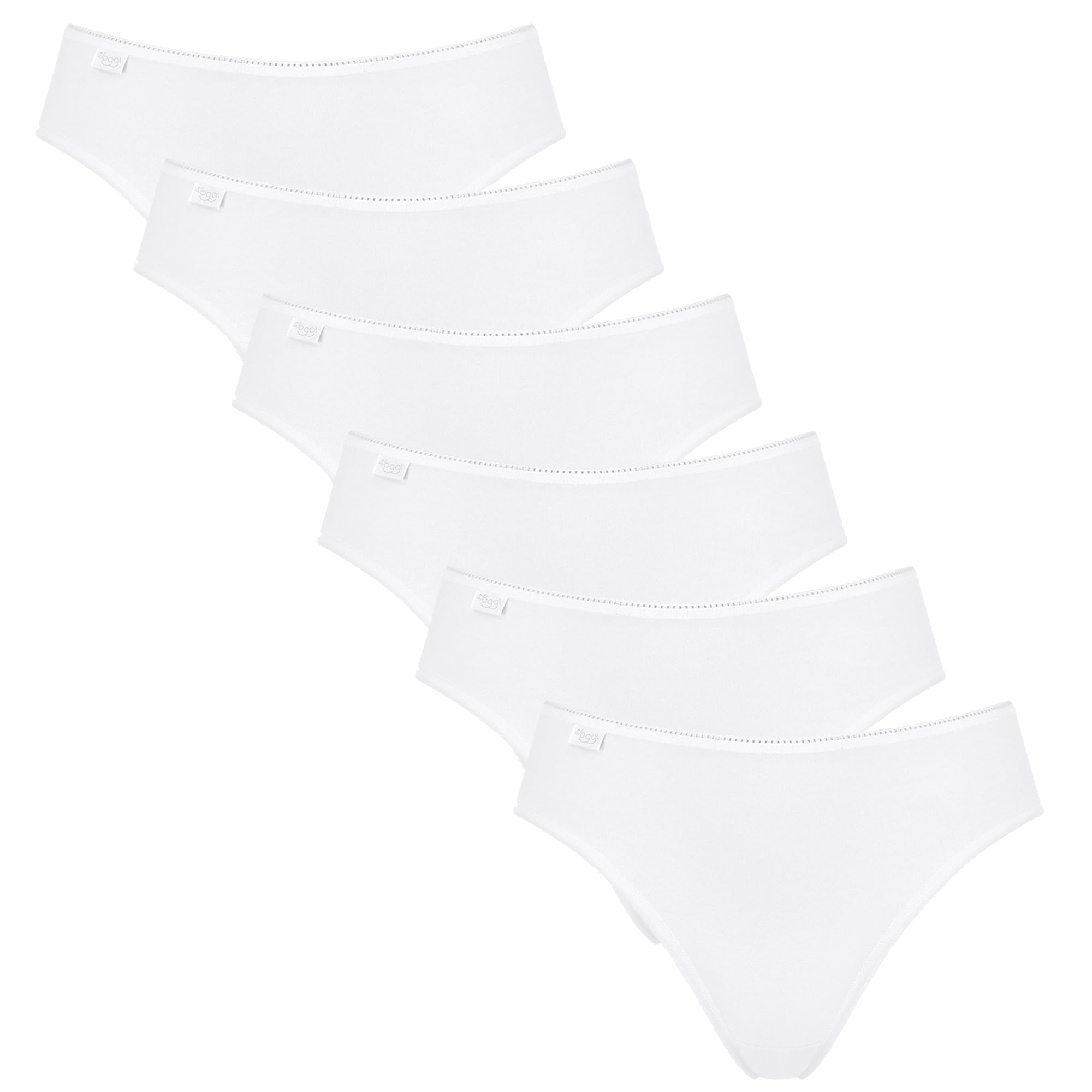 Sloggi Lot de 6 slips Tai en coton pour femme 24/7 8301QG66