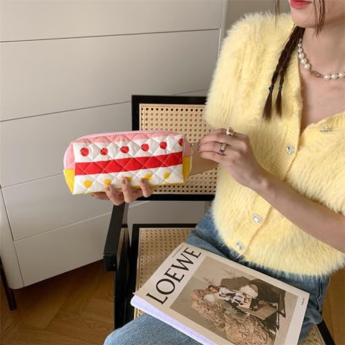 Image of Pencil Case Pen Case Office College School Storage Bag Pouch Holder Box Organizer Makeup Pouch Cosmetic Bag Aesthetic Cute Pencil Case for Girls Boys Kids (K)