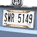 FANMATS NCAA University of Tennessee Volunteers Chrome License Plate Frame