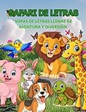 SAFARI DE LETRAS: Descubre animales de la selva, el mar y el desierto en sopas de letras