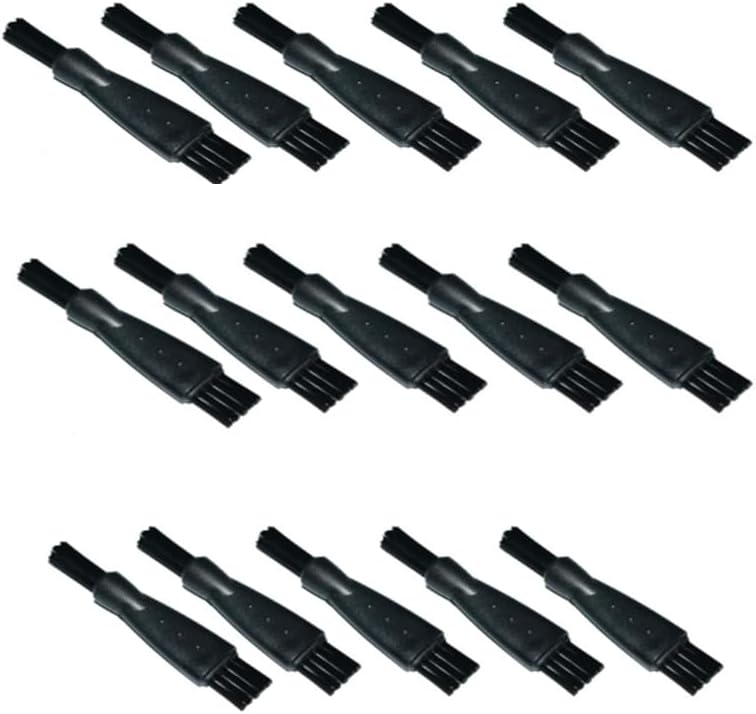 Electric Shaver Cleaning Brushes, Black, 15 Count, Replacement Accessories Tools