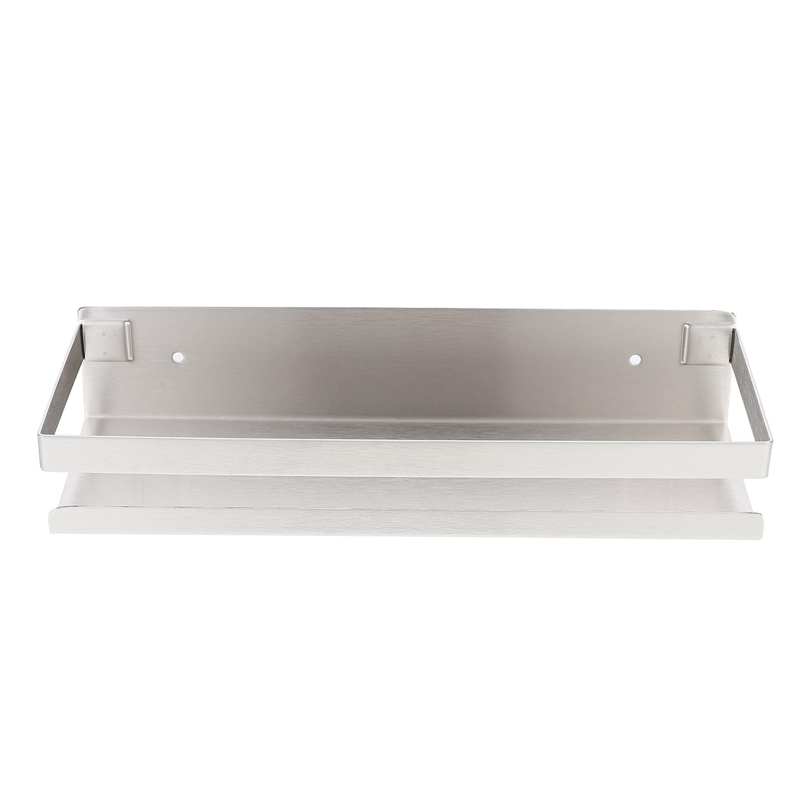 Étagère murale perforée rangement bocaux accessoires cuisine inox