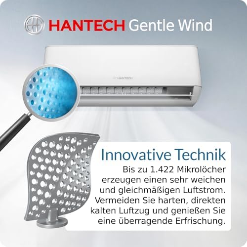 Bild 6 - HANTECH Multi Split Klimaanlage H-PRO Inneneinheit 12000 BTU weiß