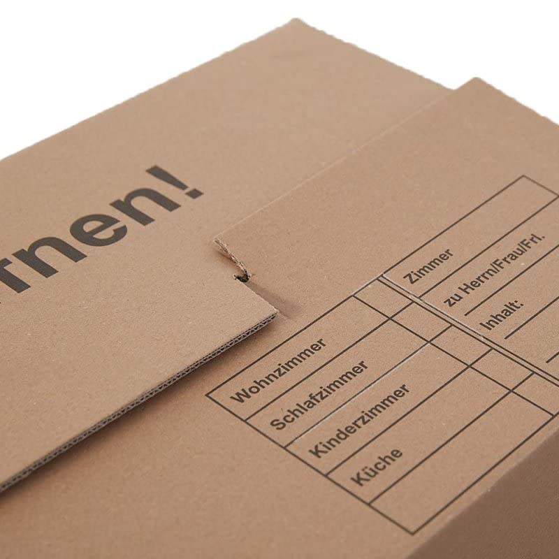 BB-Verpackungen 40 x Carton à livres Pro 500 x 300 x 350 mm (stable, cannelure double, fond double, cartons à dossiers en papier recyclé) - Sets entre 5 et 250 unités