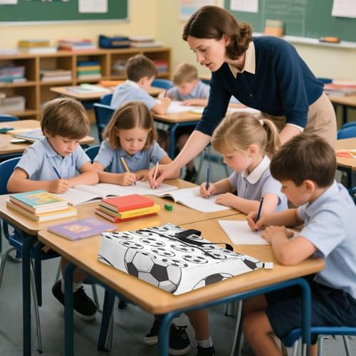 Bolsas de mano para profesores y adultos con diseño de fútbol de la Copa del Mundo 2026 2
