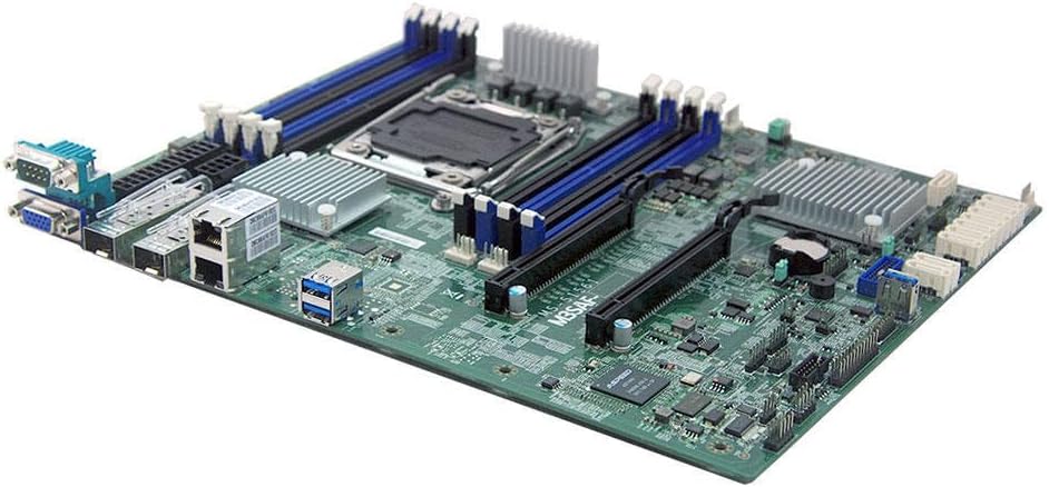 Úhlové view of the Generic MS-S1561 Server Motherboard